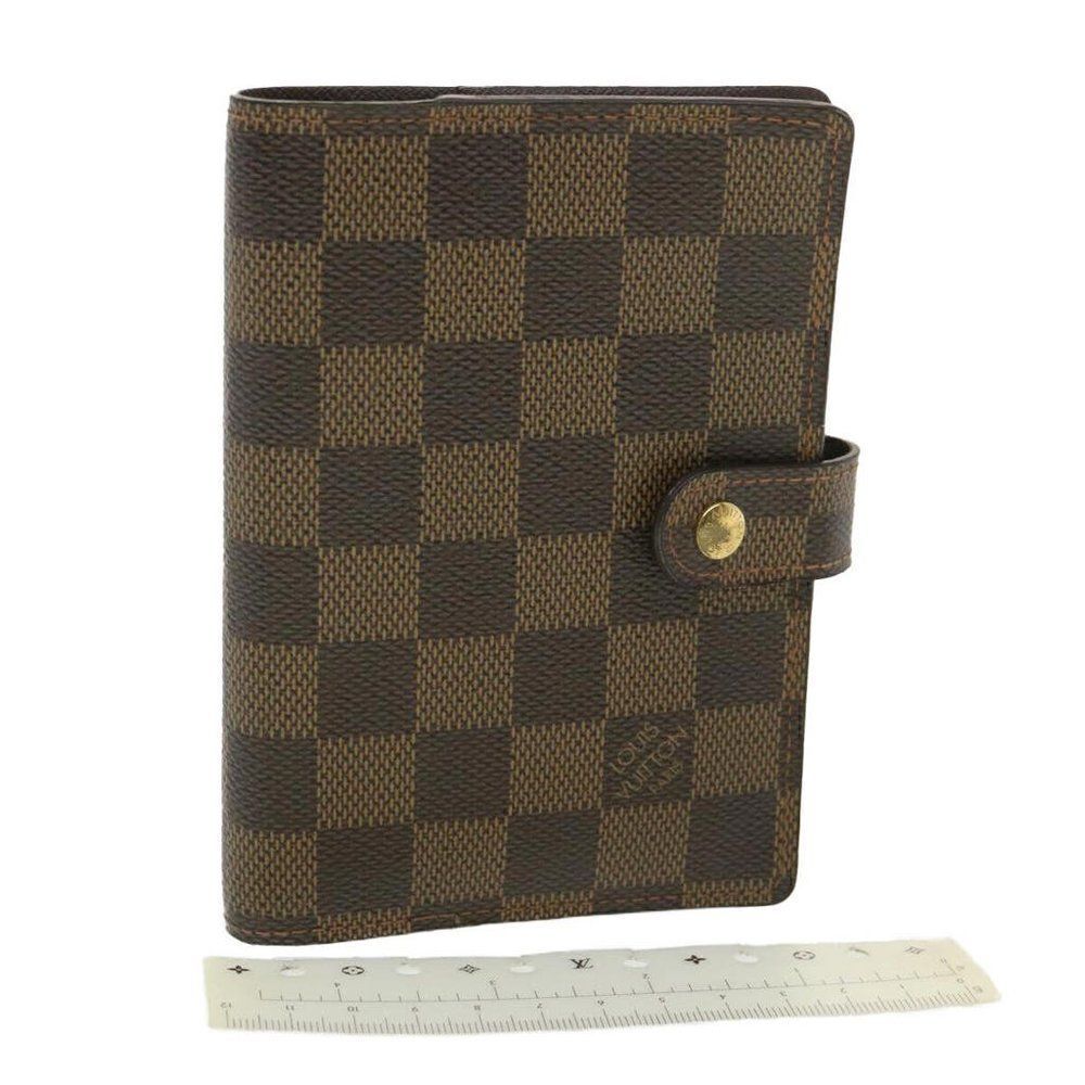 LOUIS VUITTON Damier Ebene Agenda PM Day Planner Cover